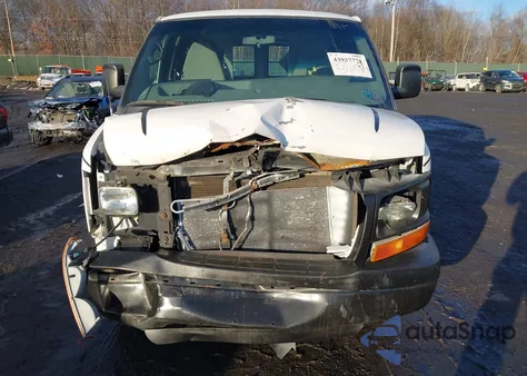 2012 GMC Savana 2500 Work Van из США, поврежденный, VIN 1GTW7FCGXC1120372